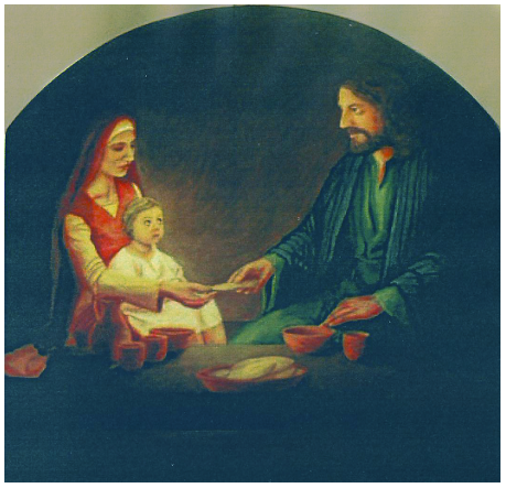 Mosaico Sacra Famiglia - Immagine di Riferimento