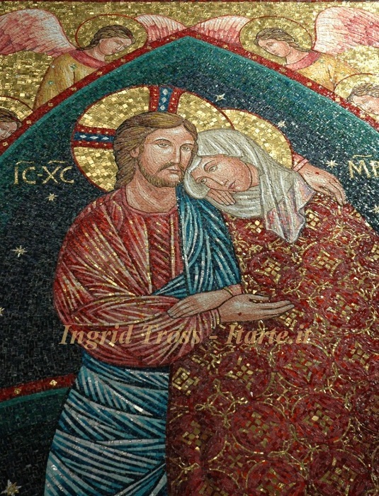 Mosaico Assunta - Particolare 2