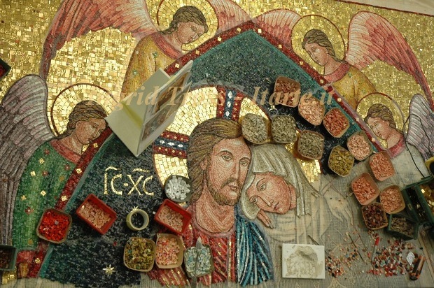 Mosaico Assunta - Particolare 3