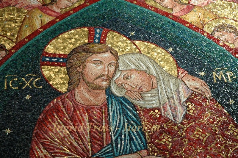 Mosaico Assunta - Particolare 1