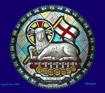 Vetrata Agnus Dei