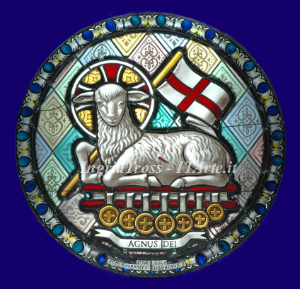 Vetrata Agnus Dei
